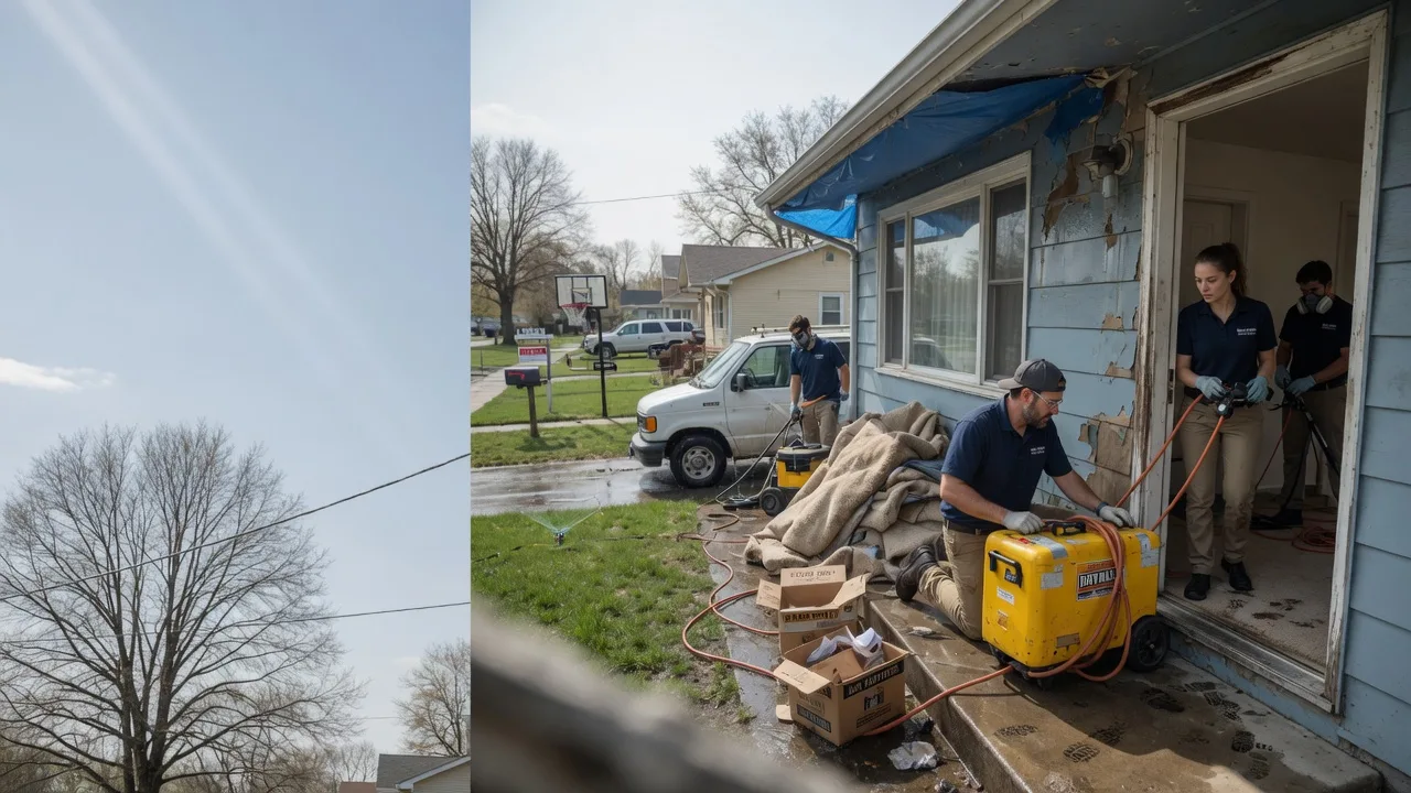 Basement Flood Cleanup in Troy, ID near me